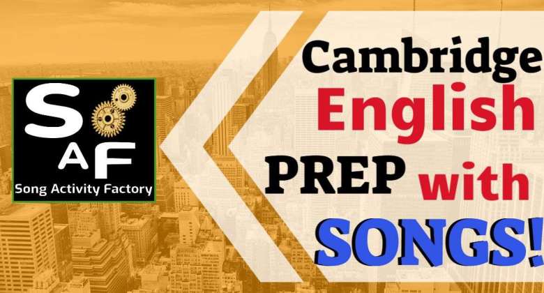 Innovative Cambridge English exam preparation using songs.